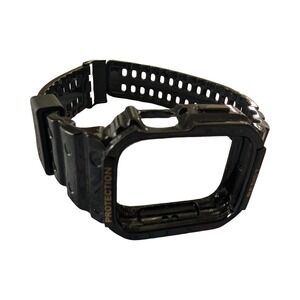 amBand Apple Watch Case Strap Black 42/44/45mm Rugged Tactical Techwear